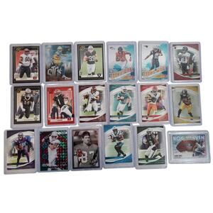 Panini NFL Trading Cards Lot Of 18 Rookies, Idols, Hog Heaven NM 2024-2025